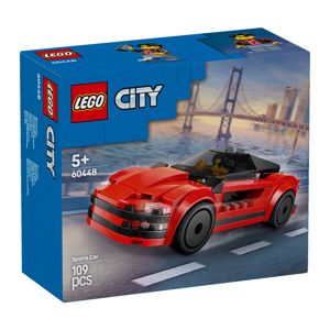 Lego City Red Sports Car Toy Vehicle Set 60448